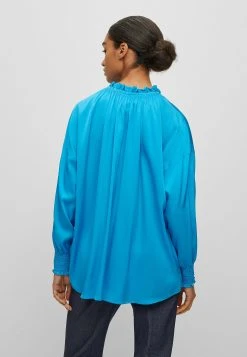 Boss Baratina - Blouse - Blue Nineteen -Boss Shop 3fda3e110bab4ad3a1f3995049c59f7f