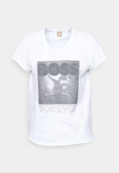 Boss Elenza - Print T-Shirt - White 14 Boss Elenza - Print T-Shirt - White -Boss Shop 432aa4a3e99a4e16a029b8bc717c0c13