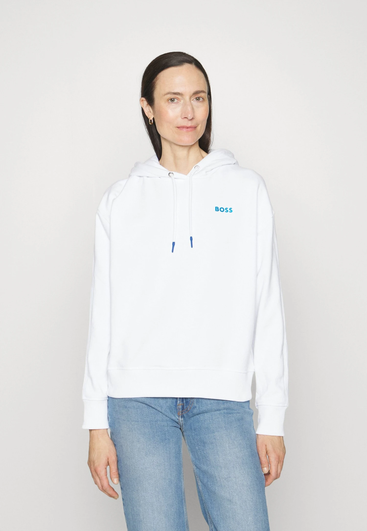 Boss Ecaisy- Sweatshirt - White 3 Boss Ecaisy- Sweatshirt - White