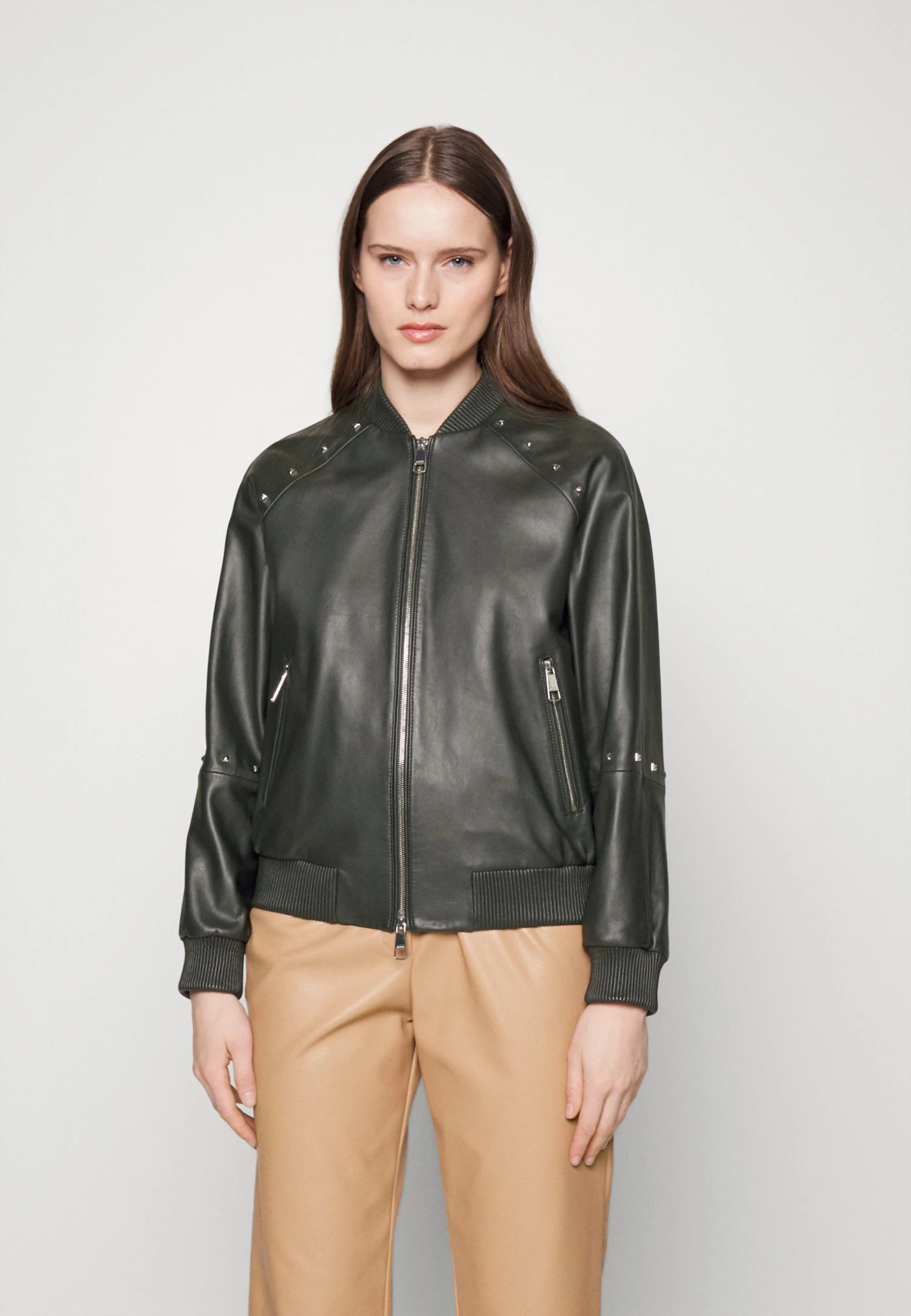 Boss Sanito - Leather Jacket - Black 3 Boss Sanito - Leather Jacket - Black