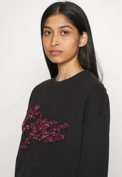 Boss Ecaisa Logo - Sweatshirt - Black -Boss Shop 4768ff0232c642f2ad274768f155df15