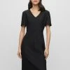 Boss Damaisa - Day Dress - Black One -Boss Shop 48a85647f4954b2185f0eca60af0a9c8