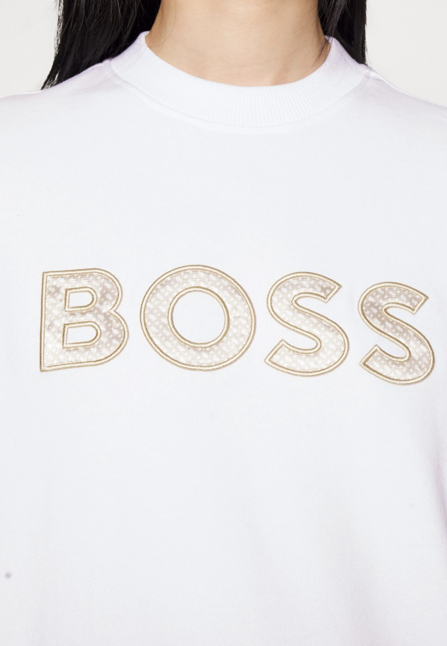 Boss Ecaisa Logo - Sweatshirt - White 7 Boss Ecaisa Logo - Sweatshirt - White - Image 5