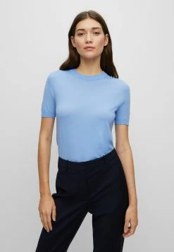 Boss Falyssiasi - Basic T-Shirt - Open Blue Twelve