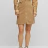 Boss Vacora - A-Line Skirt - Beige Null -Boss Shop 4ad9319cf6dd449b9c2eb55f5353f304