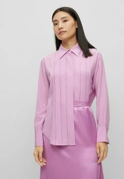 Boss Bisofia - Button-Down Blouse - Open Pink Six