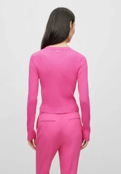 Boss Fahara - Cardigan - Pink One -Boss Shop 4cf60e3ed410490ba90e35de895422ca
