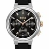 Boss- Chronograph Watch - Silber -Boss Shop 4ffe01fceadf4f5f9573409c3c54a71f