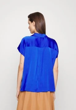 Boss Button-Down Blouse - Bright Blue -Boss Shop 546db69ba6f74a18bd01152a25a830bc