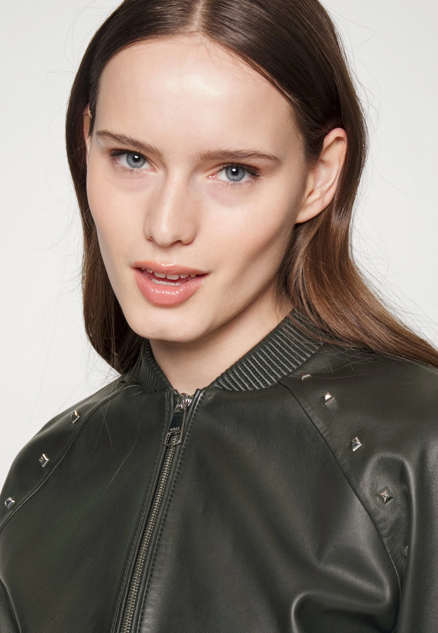 Boss Sanito - Leather Jacket - Black 7 Boss Sanito - Leather Jacket - Black - Image 5