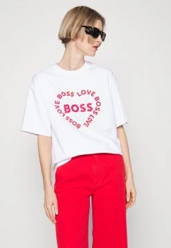 Boss Ebase - Print T-Shirt - White 11 Boss Ebase - Print T-Shirt - White -Boss Shop 549dccae33f84e6981f27b9ba7bd9c08