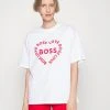 Boss Ebase - Print T-Shirt - White -Boss Shop 54b25dfaa15d4052a1da507031cc8d37