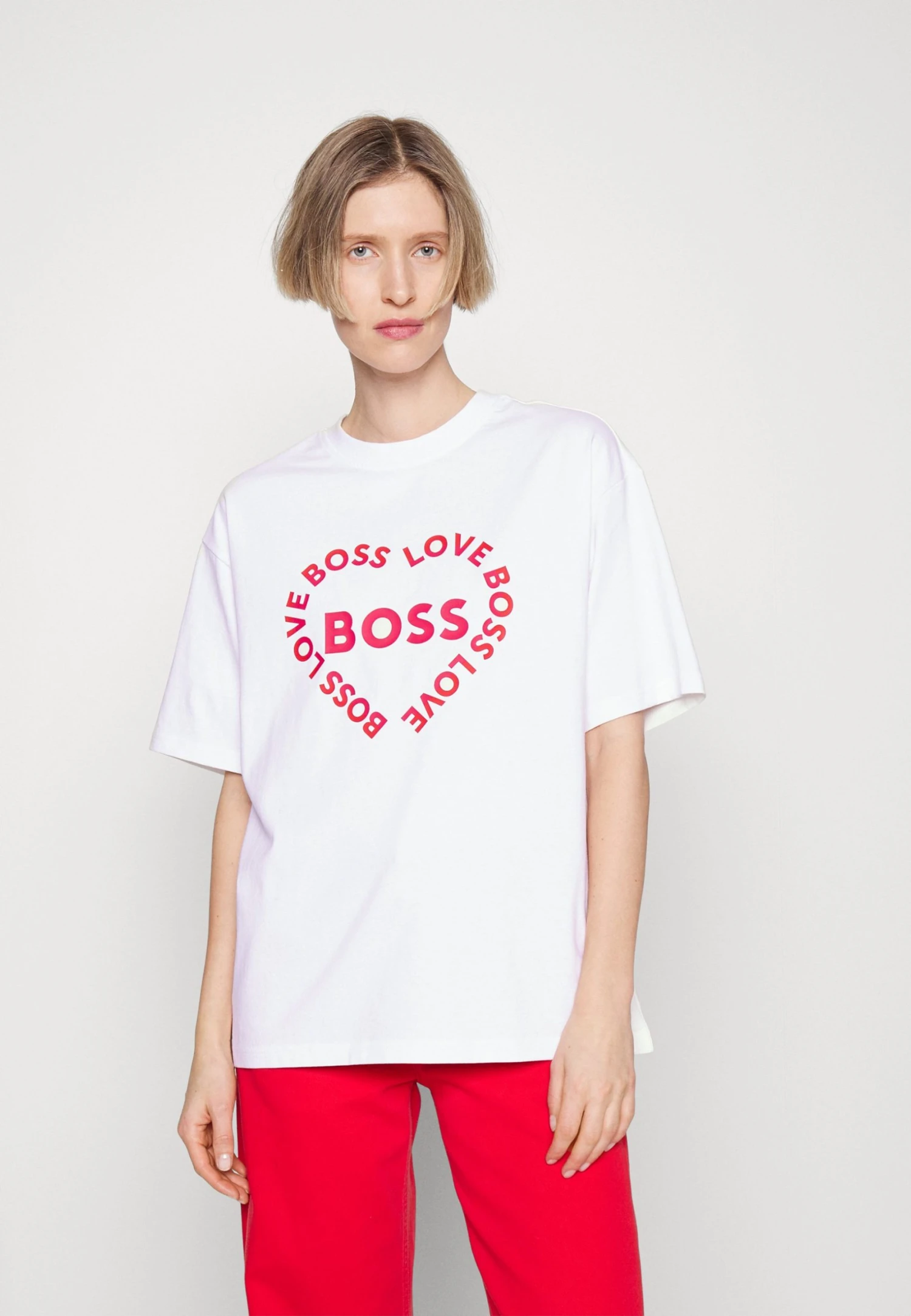 Boss Ebase - Print T-Shirt - White 3 Boss Ebase - Print T-Shirt - White