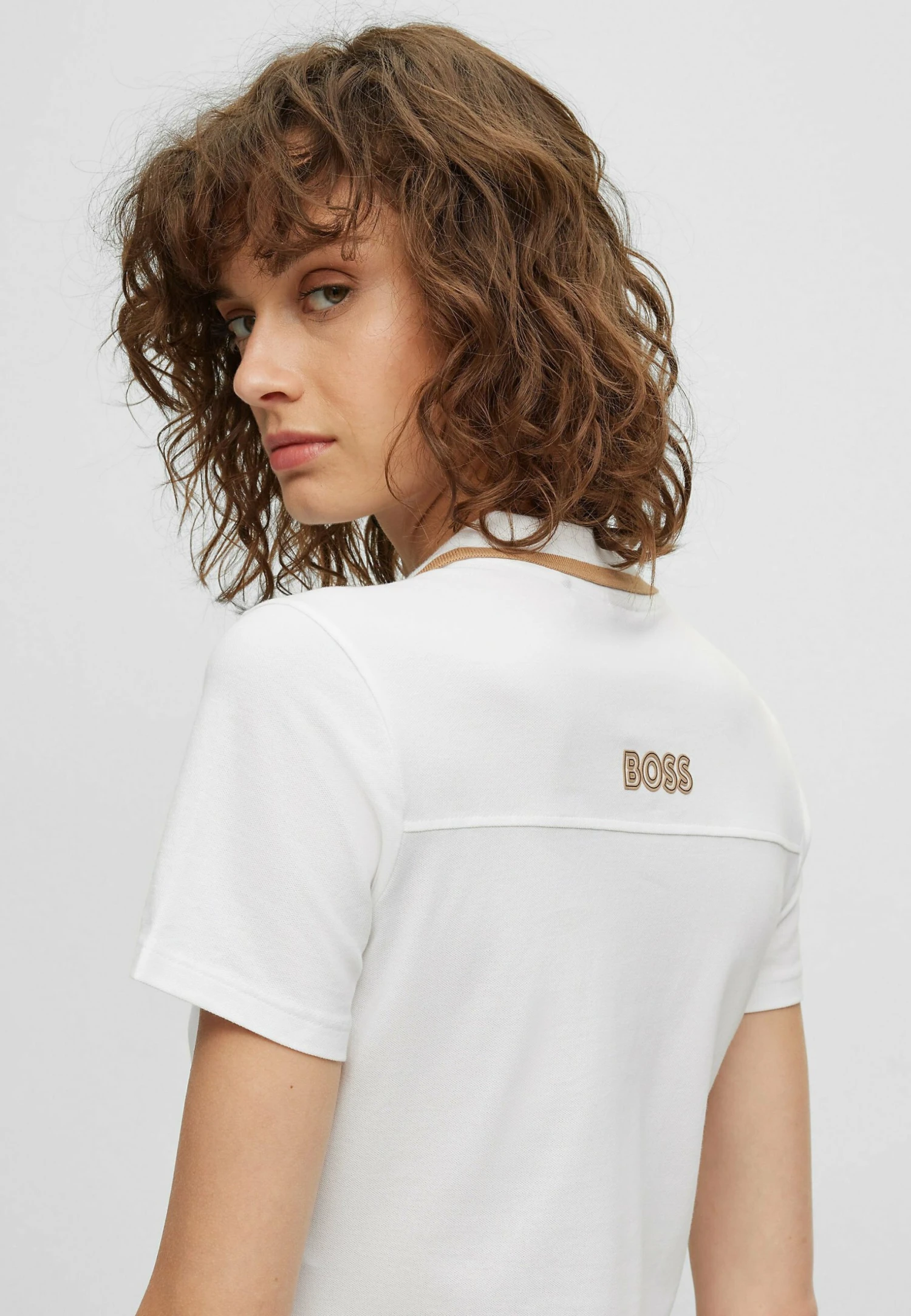 Boss C Eball In - Shift Dress - White 7 Boss C Eball In - Shift Dress - White - Image 5