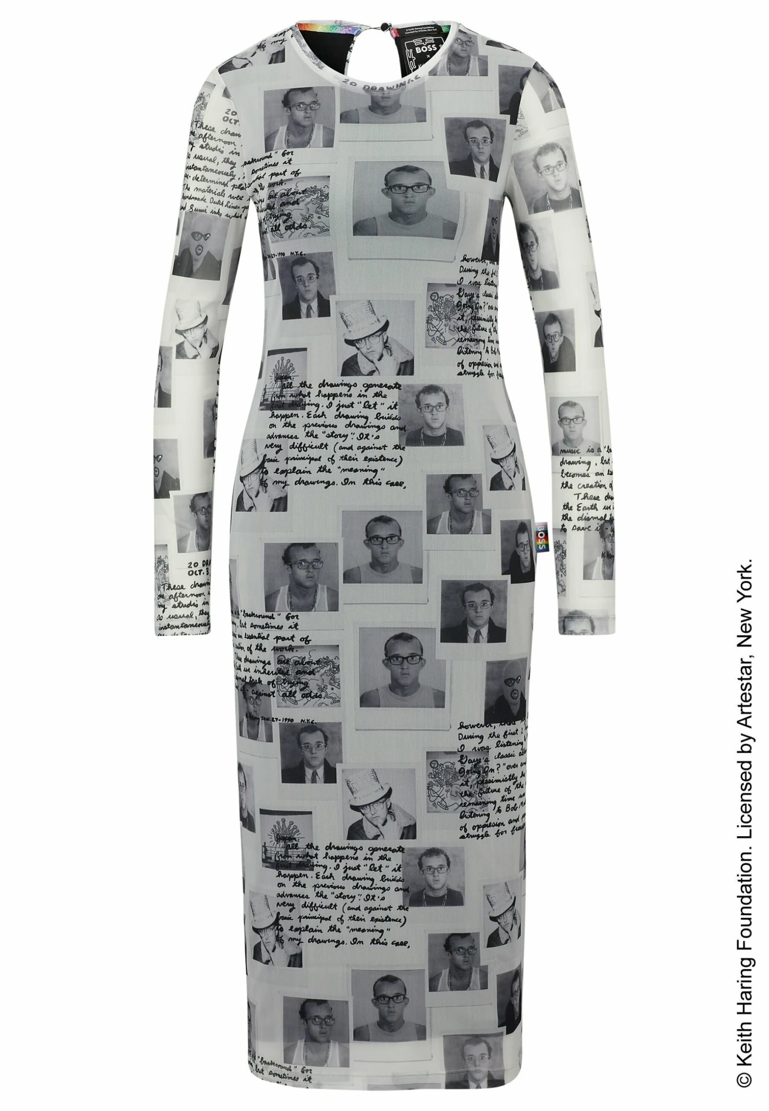 Boss Eith Haring - Shift Dress - Black One 8 Boss Eith Haring - Shift Dress - Black One - Image 6