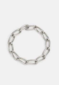 Boss Necklace With Carabiner Closure - Necklace - Silberfarben