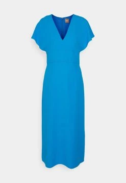 Boss Dawinga - Cocktail Dress / Party Dress - Bright Blue -Boss Shop 58d862f3f51a43a7a25be092a78f60ad