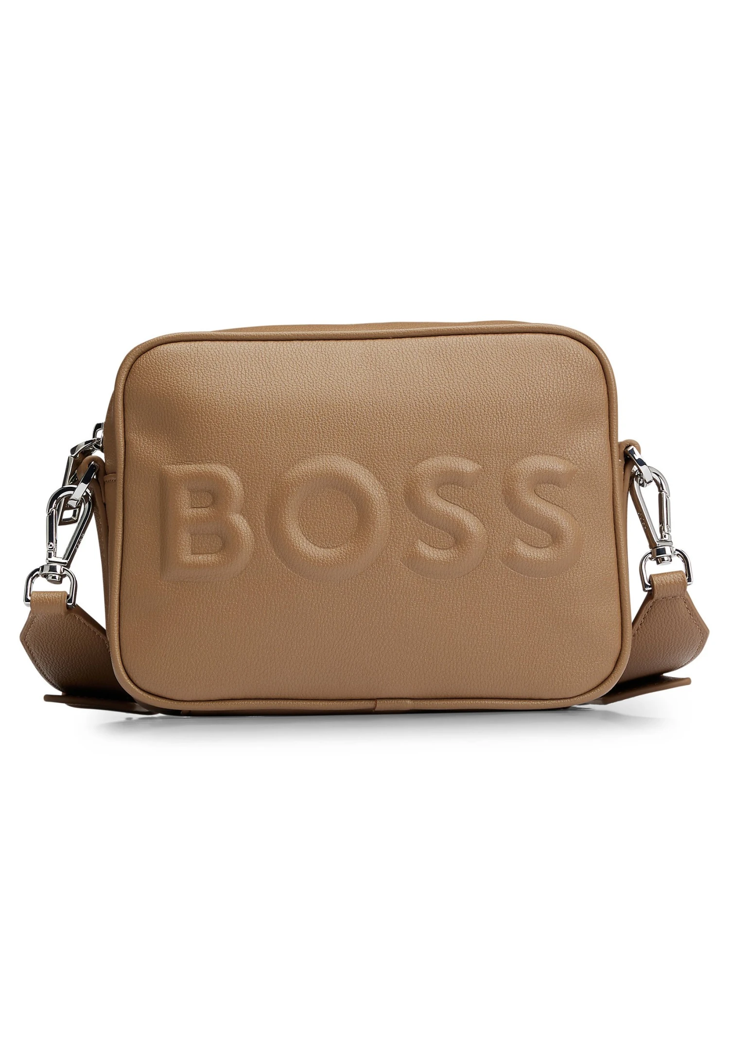 Boss Olivia Crossb.N-El - Across Body Bag - Medium Beige 3 Boss Olivia Crossb.N-El - Across Body Bag - Medium Beige