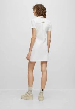 Boss C Eball In - Shift Dress - White 10 Boss C Eball In - Shift Dress - White -Boss Shop 5a88a689b8ae44059ca12ce86ea25a57