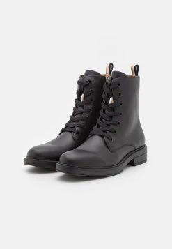 Boss Vanity Lace Up Bootie - Lace-Up Ankle Boots - Black -Boss Shop 5b621d9f752846cbb86f8501e08d474c