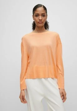 Boss Long Sleeved Top - Light Orange Three