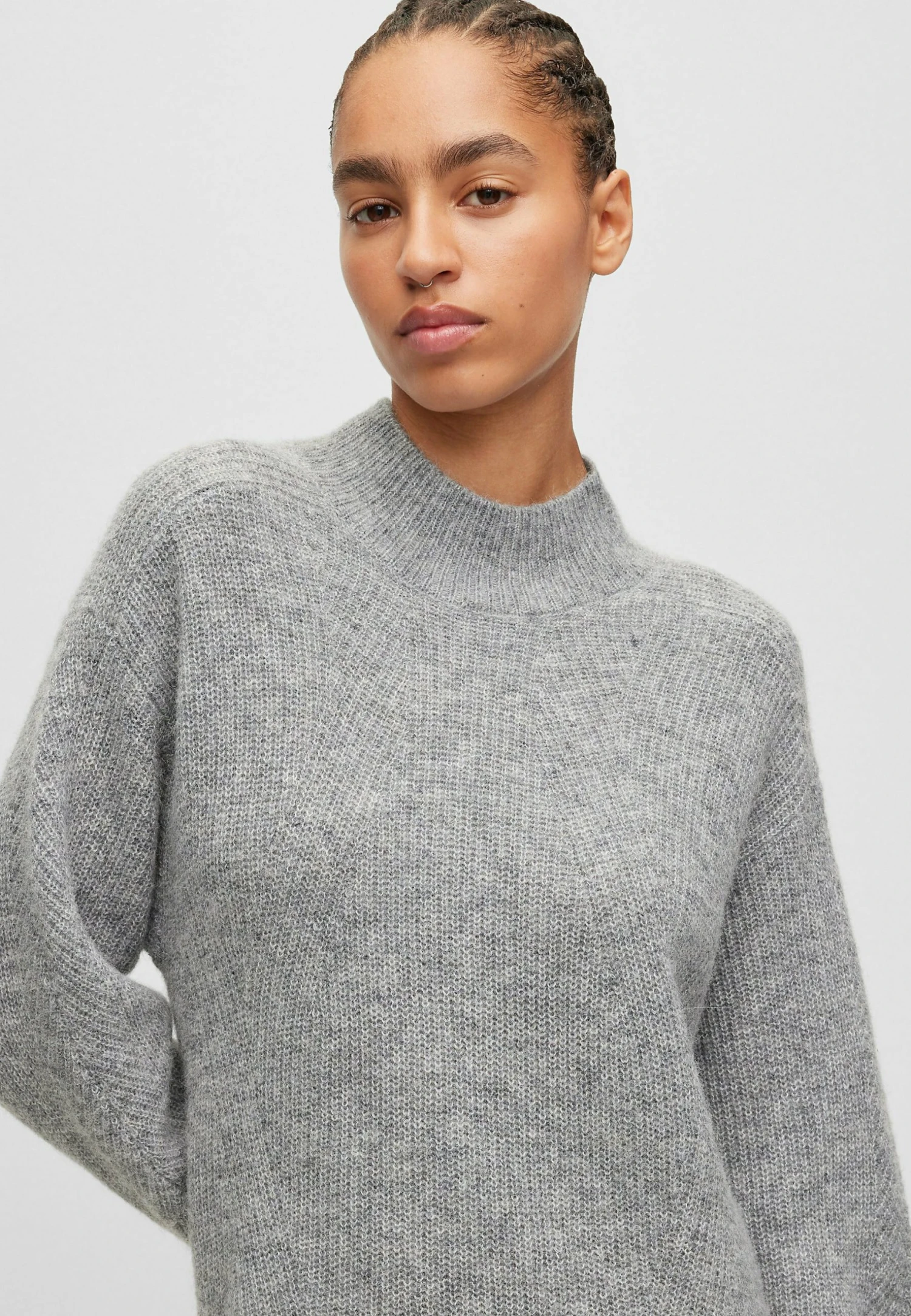 Boss Fagdasa - Jumper Dress - Silver 6 Boss Fagdasa - Jumper Dress - Silver - Image 4