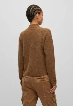 Boss C Fagda - Jumper - Brown Ten -Boss Shop 632c66c0c376420c8b6ff1d0ce444635