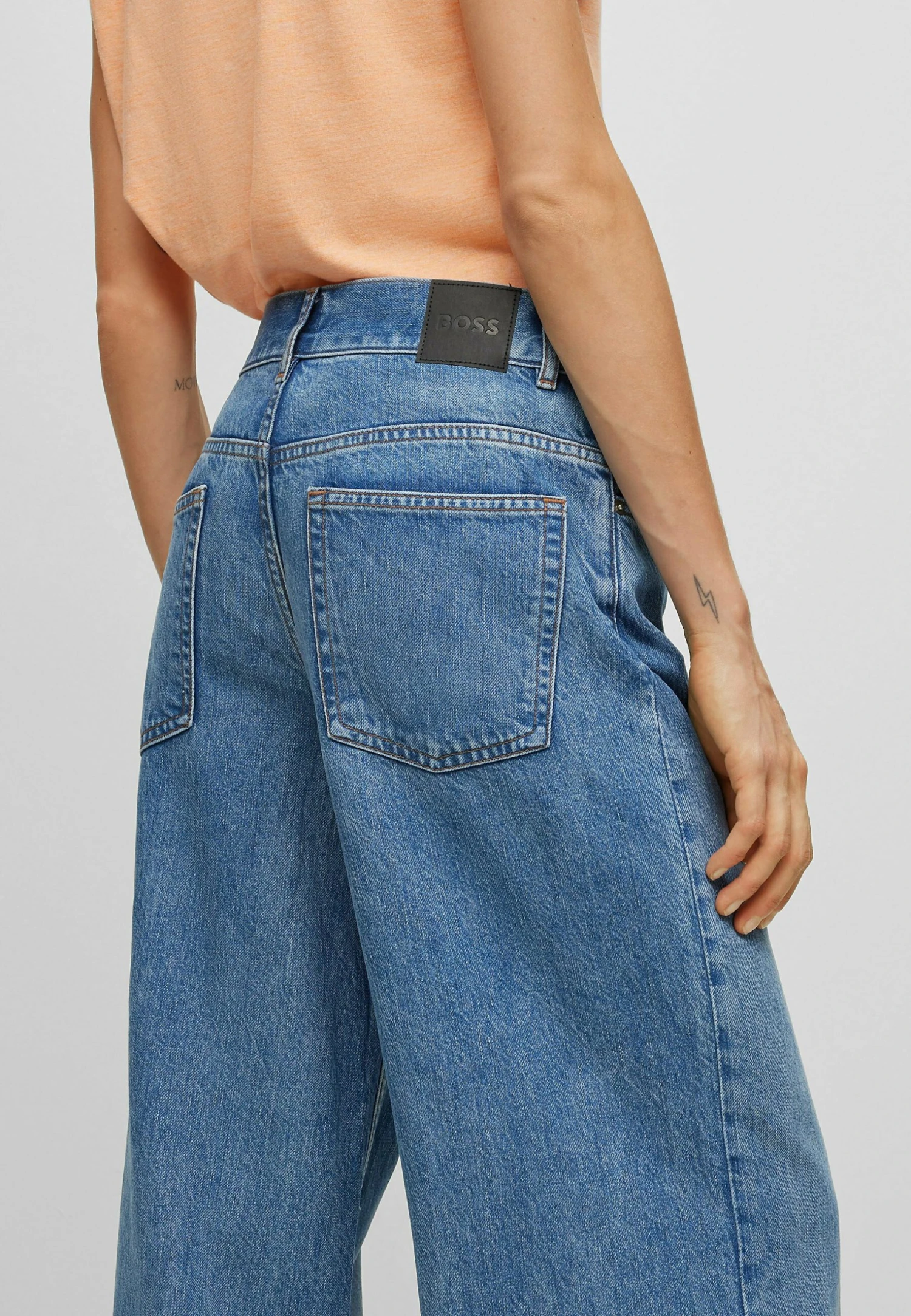 Boss Sophia Hr Bc - Flared Jeans - Light Blue 6 Boss Sophia Hr Bc - Flared Jeans - Light Blue - Image 4