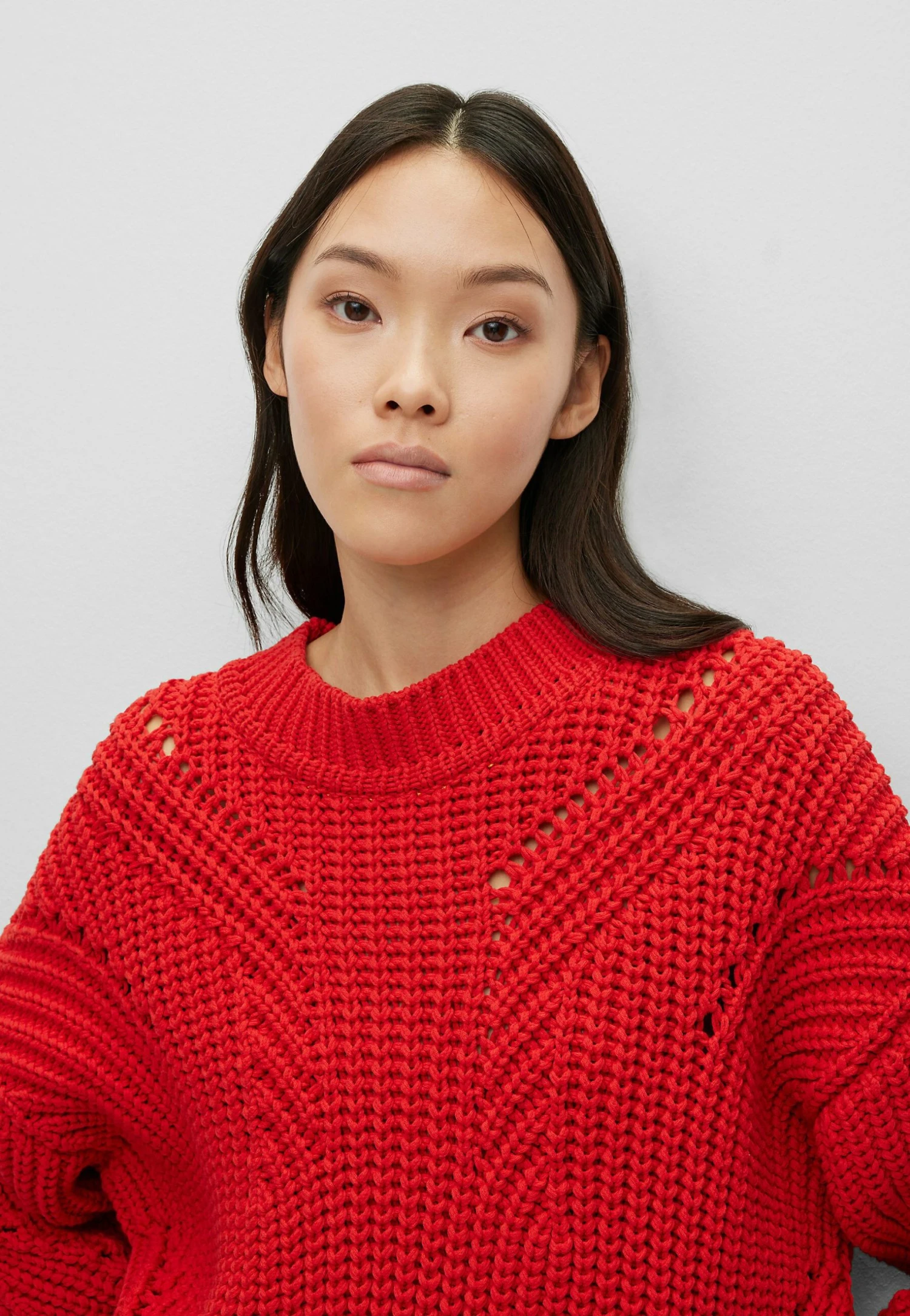 Boss CFarigola - Jumper - Open Red 6 Boss CFarigola - Jumper - Open Red - Image 4