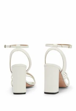 Boss Mandy Ch - Sandals - Open White Two -Boss Shop 64d1e400e76541e1a73fc800ad4cca07