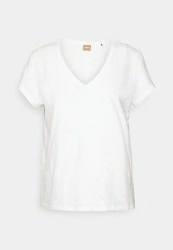 Boss Eslenza - Basic T-Shirt - White -Boss Shop 656c49d80c7f433a85903f1745907b26