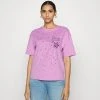 Boss Evarsy - Print T-Shirt - Open Pink