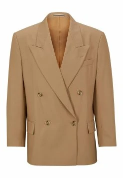 Boss Jarlie - Short Coat - Beige -Boss Shop 6afe60ea567e454ea69f82de5270b26d
