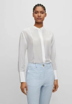 Boss Bessenia - Button-Down Blouse - White