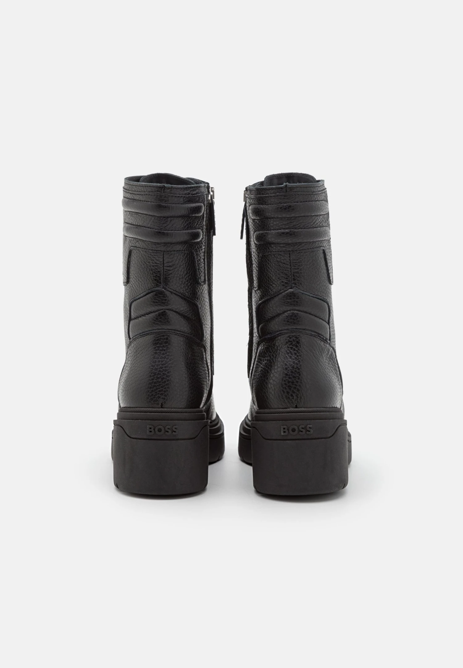 Boss Carol Laceup - Platform Ankle Boots - Black 6 Boss Carol Laceup - Platform Ankle Boots - Black - Image 4