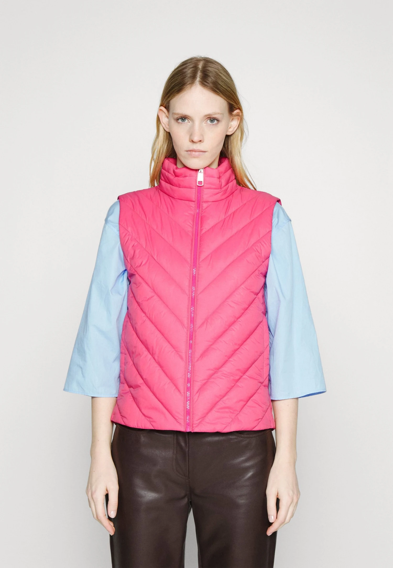 Boss Palassy - Waistcoat - Medium Pink 3 Boss Palassy - Waistcoat - Medium Pink