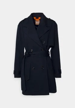 Boss Crinzy - Trenchcoat - Dark Blue -Boss Shop 6d25ed82b92c43ee84425f5a51434f7b