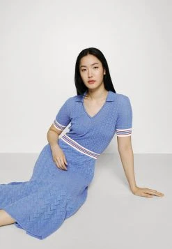 Boss Faselia - Jumper Dress - Open Blue -Boss Shop 76daec3a4b824f8c87a56ec800834ffd