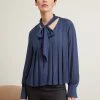 Boss Bijulia - Blouse - Dark Blue -Boss Shop 79ae417f58bd4c31a3ad1a7eedb33476