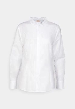 Boss Basuna - Button-Down Blouse - White -Boss Shop 79b2358b4a764ec8a7be9715e0b597f1