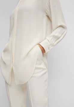 Boss Benika - Button-Down Blouse - Open White -Boss Shop 7a90a51c8f4c4b5a9e888e1ee10738bf