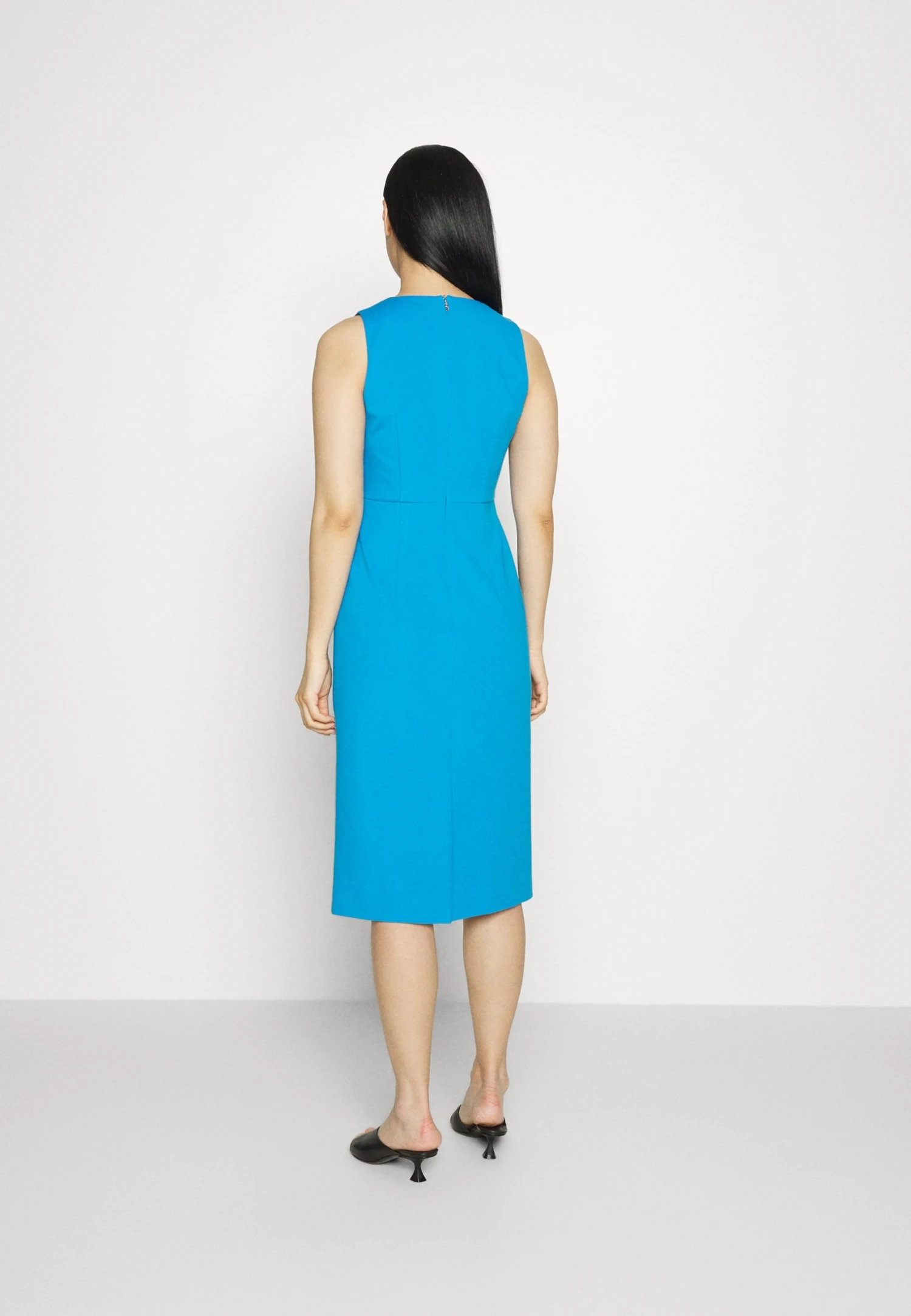Boss Domeja Smart Dress - Shift Dress - Bright Blue 5 Boss Domeja Smart Dress - Shift Dress - Bright Blue - Image 3