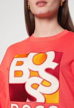 Boss Esinia Boxed - Sweatshirt - Bright Pink -Boss Shop 7ddb001bcc8b476ca3960df5243e941a