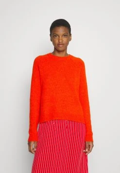 Boss Febisan Alpaca Wool Mix - Jumper - Bright Orange -Boss Shop 7e5c0fce75fa482a91bc60d9d70ebd61