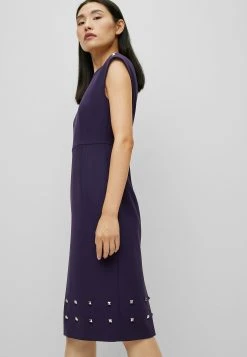 Boss Devoka - Shift Dress - Dark Purple Six -Boss Shop 7ecc86f6b5c44fbc86021d068953a67e