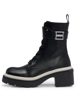 Boss Carol - Cowboy/Biker Ankle Boot - Black -Boss Shop 7fcd8b5f07c249d69f6eaf48943209fb
