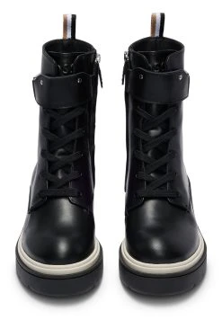 Boss Carol - Cowboy/Biker Ankle Boot - Black -Boss Shop 80c5d4bda3b94e178893428ff3d39136