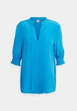 Boss Birula - Blouse - Bright Blue -Boss Shop 8141eb58a6b4459bac3f33b3368a61f4