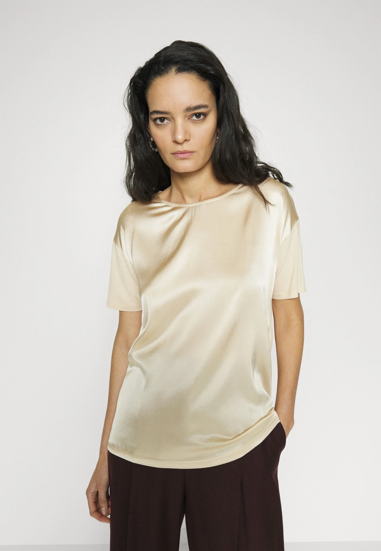 Boss Esandy - Basic T-Shirt - Open Yellow 3 Boss Esandy - Basic T-Shirt - Open Yellow