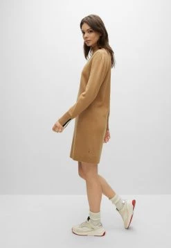 Boss Fuenta - Jumper Dress - Beige -Boss Shop 834eec9bf54d41b0bbd2f31b5003ac50